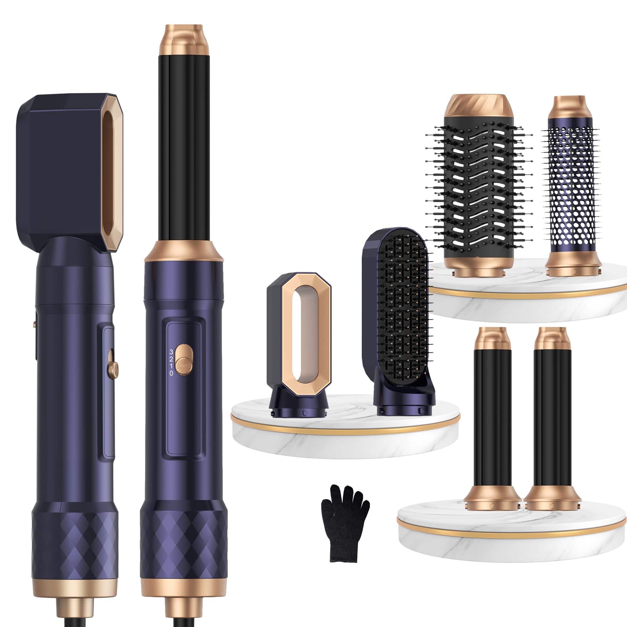 The Best Inks - Professional Ionic Travel Hair Dryer Professional Grade with Advanced Technology for Fast Drying - Blue