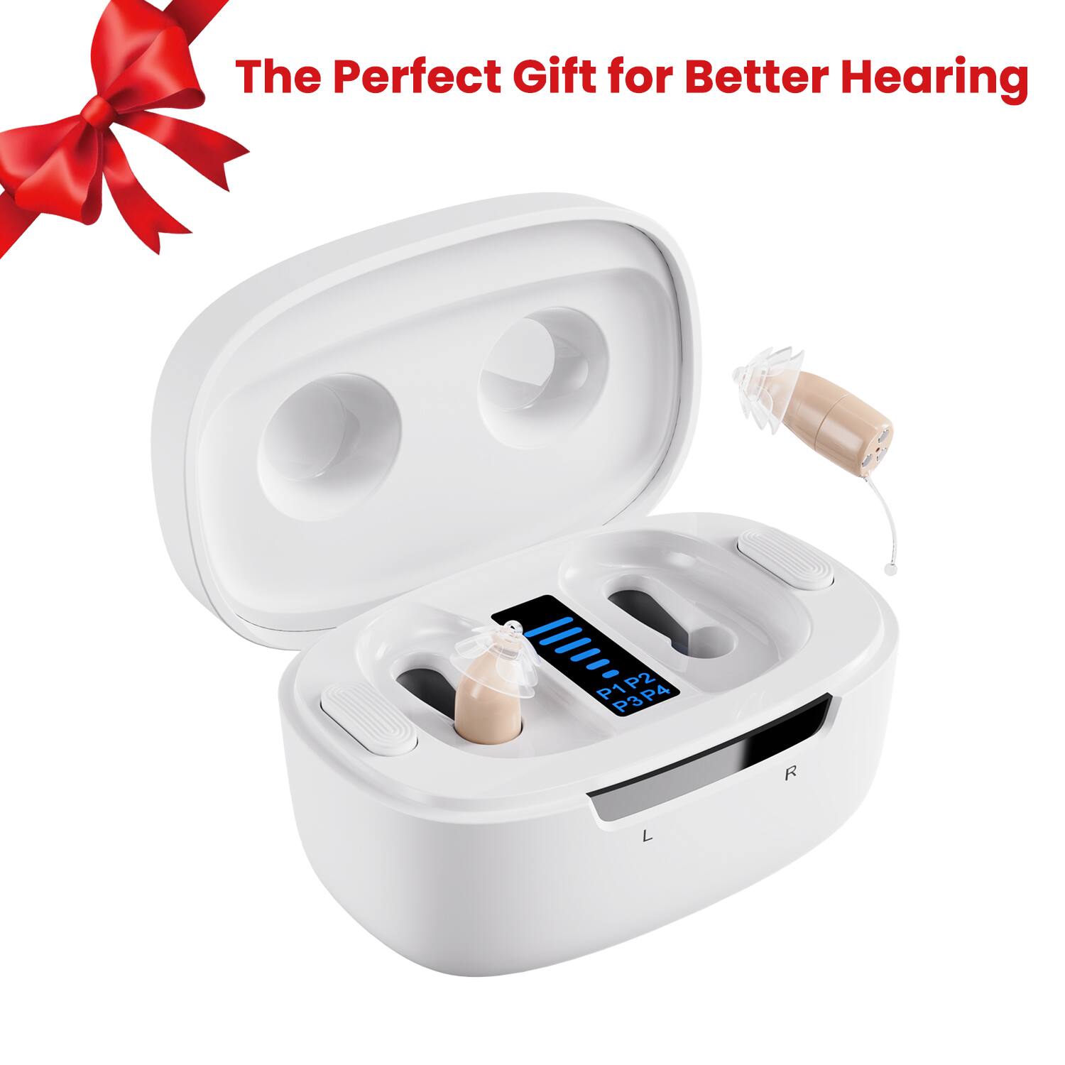 The Perfect Gift for Better Hearing

P1 P2 P3 P4

R L