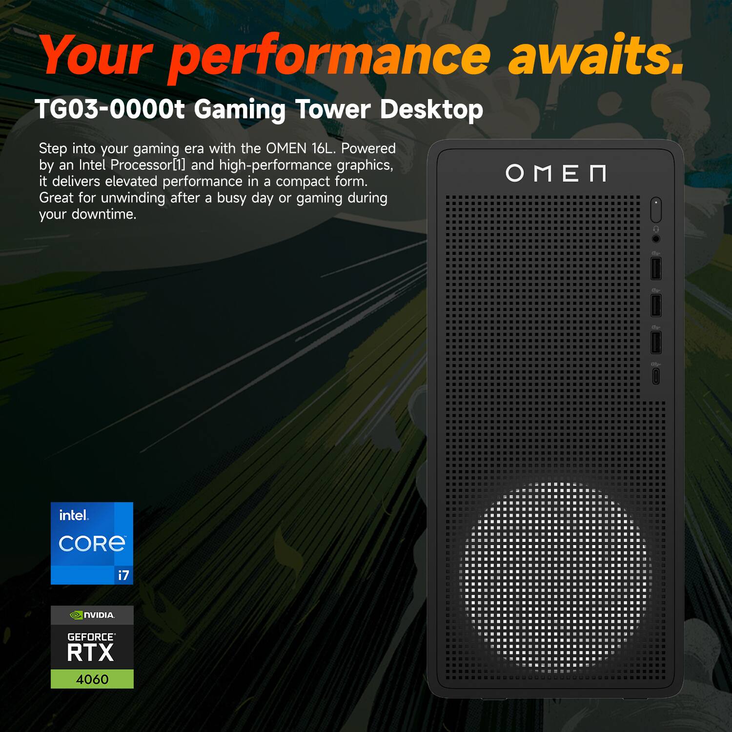 №92、CompactPC、Win11、i7、M16G、SSD、GTX760 Odyssey Computers Widow V3 Gaming Desktop, Intel Core i7 upto 4.7