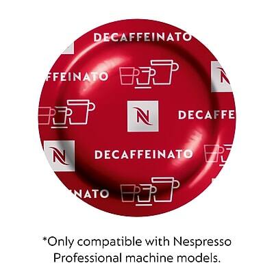 DECAFFEINATO  
DECAFFEINATO  
DECAFFEINATO  
DECAFFEINATO  
DECAFFEINATO  
DECAFFEINATO  
DECAFFEINATO  
DECAFFEINATO  

*Only compatible with Nespresso Professional machine models.