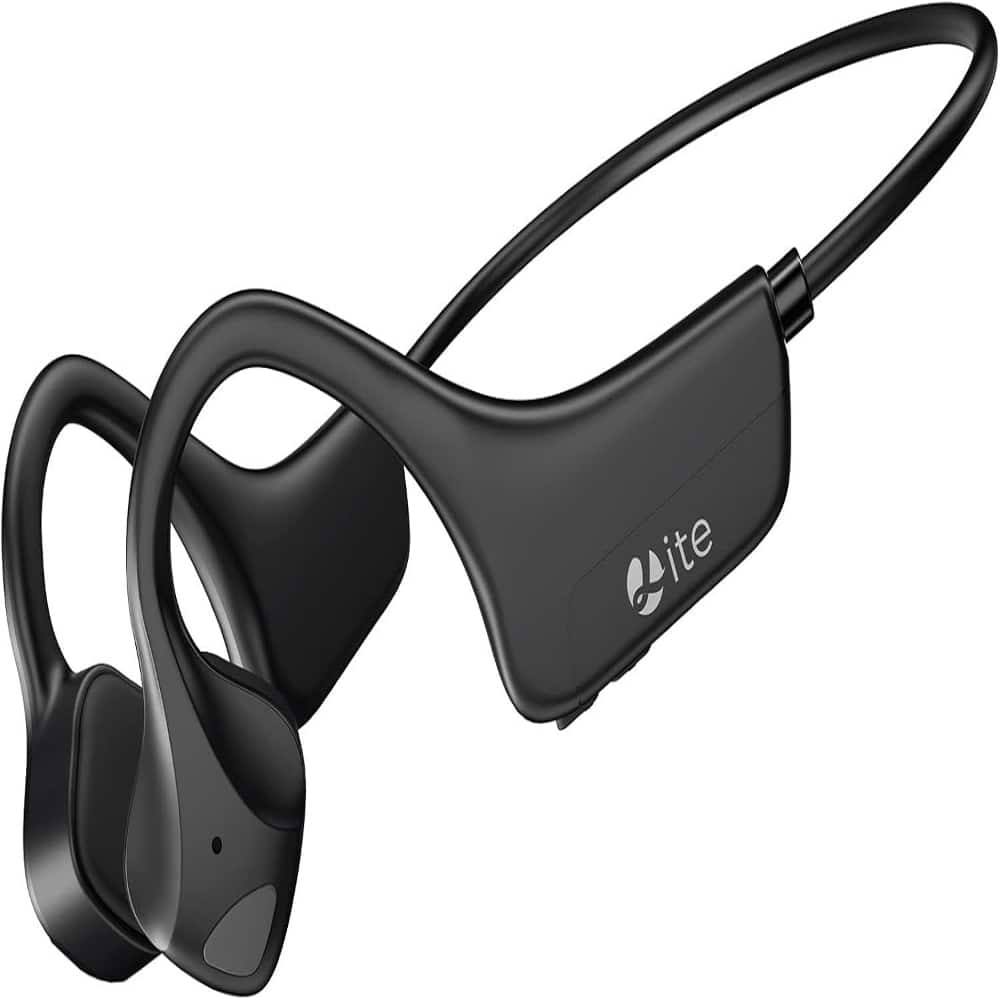 Loheer - Wireless Bone Conduction Earphones Open Ear Headphones IPX6 Sweatproof Sports Headset - Black price history on PriceWatchPro