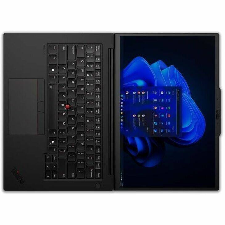 Alt View 3. Lenovo - Lenovo ThinkPad P14s Gen 5 21G2001FUS 14.5" Mobile Workstation - 3K - 120 Hz - Intel Core Ultra 7 165H - vPro Technology - Black.