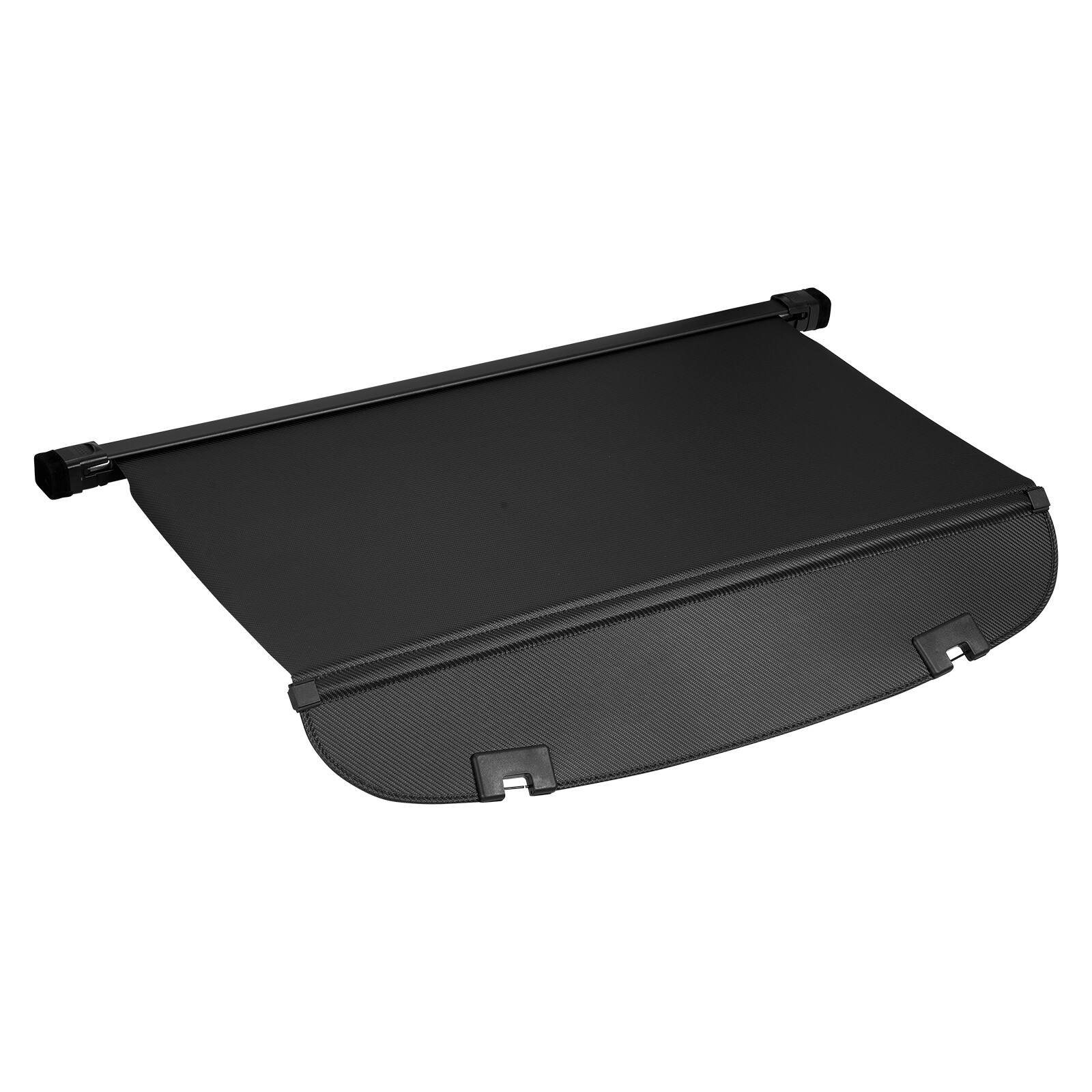 Alt View 5. VEVOR - Retractable Cargo Cover, Upgraded Carbon Fiber Texture Trunk Cover, Anti-Peeping Luggage Privacy Shield - Black.