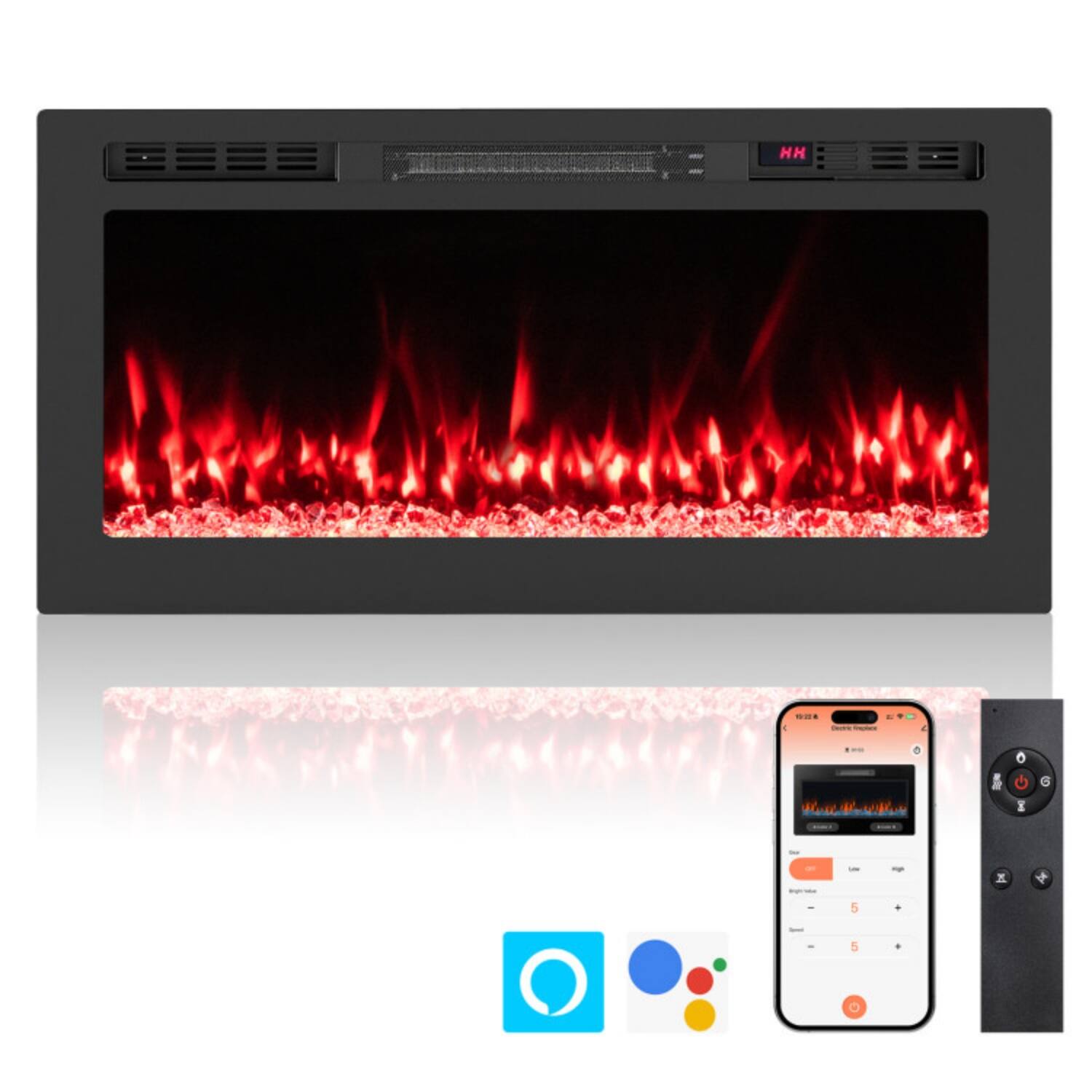 Narrow Fireplaces