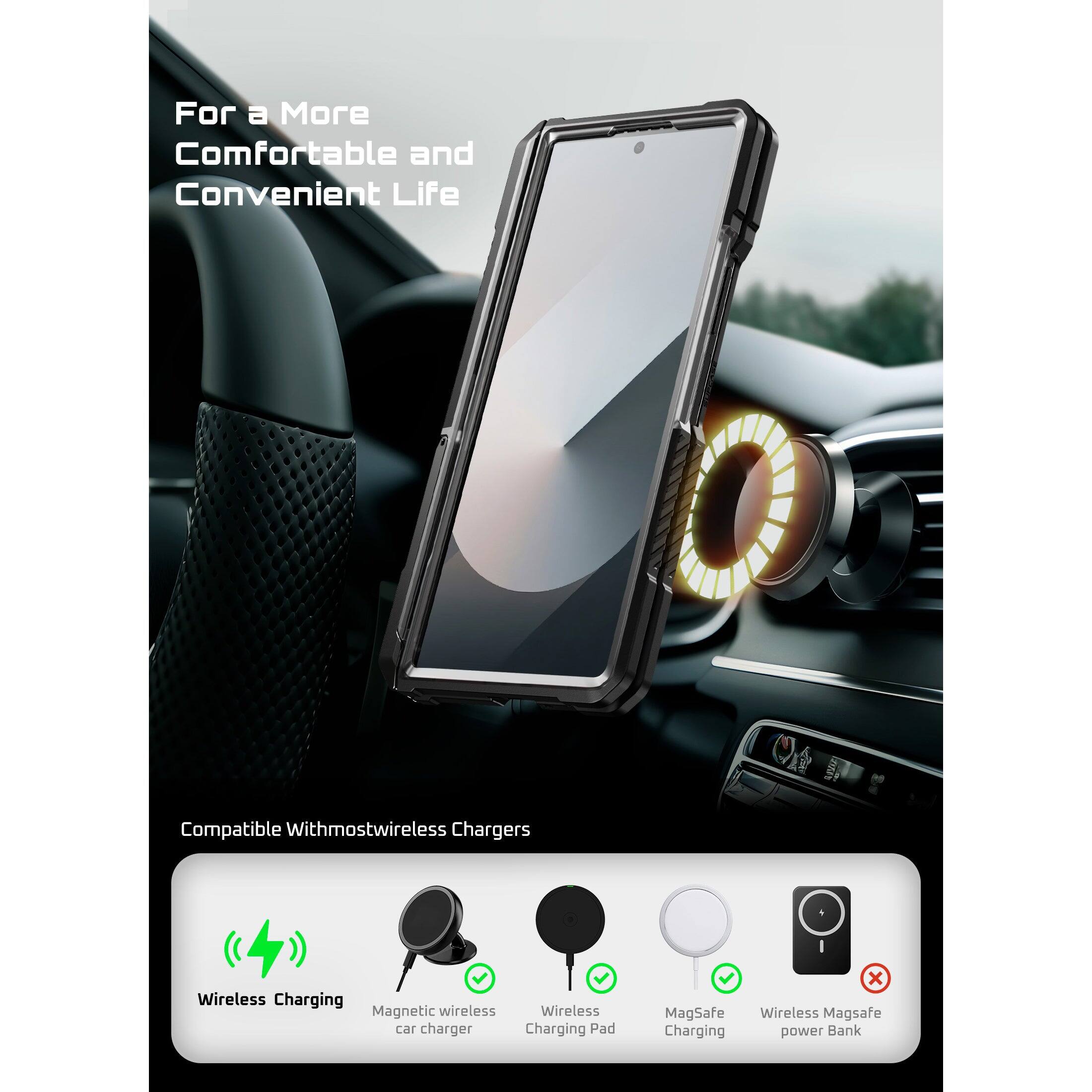 For a More Comfortable and Convenient Life

Compatible Withmostwireless Chargers

Wireless Charging
Magnetic wireless car charger
Wireless Charging Pad
MagSafe Charging
Wireless Magsafe power Bank