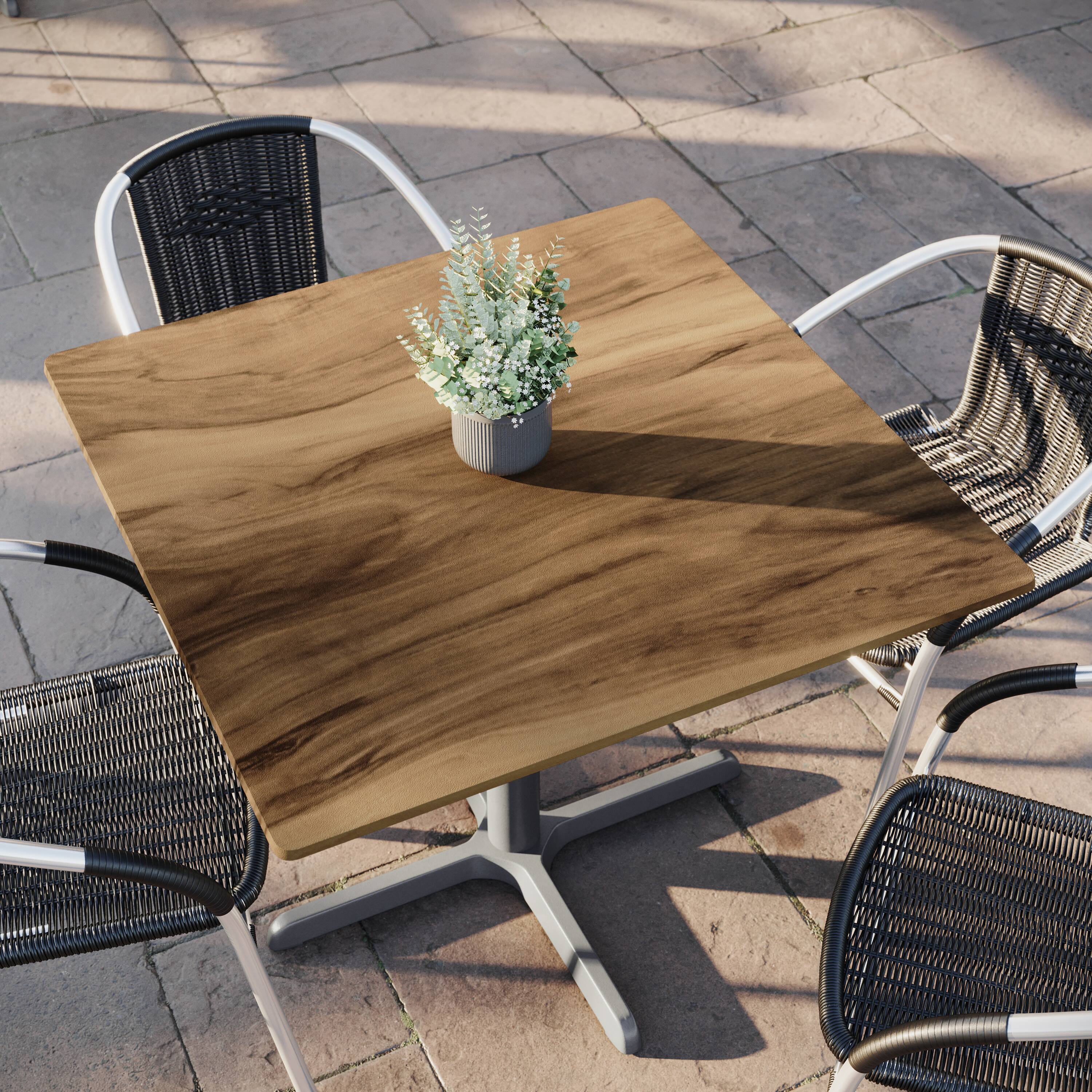 Emma + Oliver PureShield HPL Wrapped Tabletop, Seamless Edge, Scratch ...