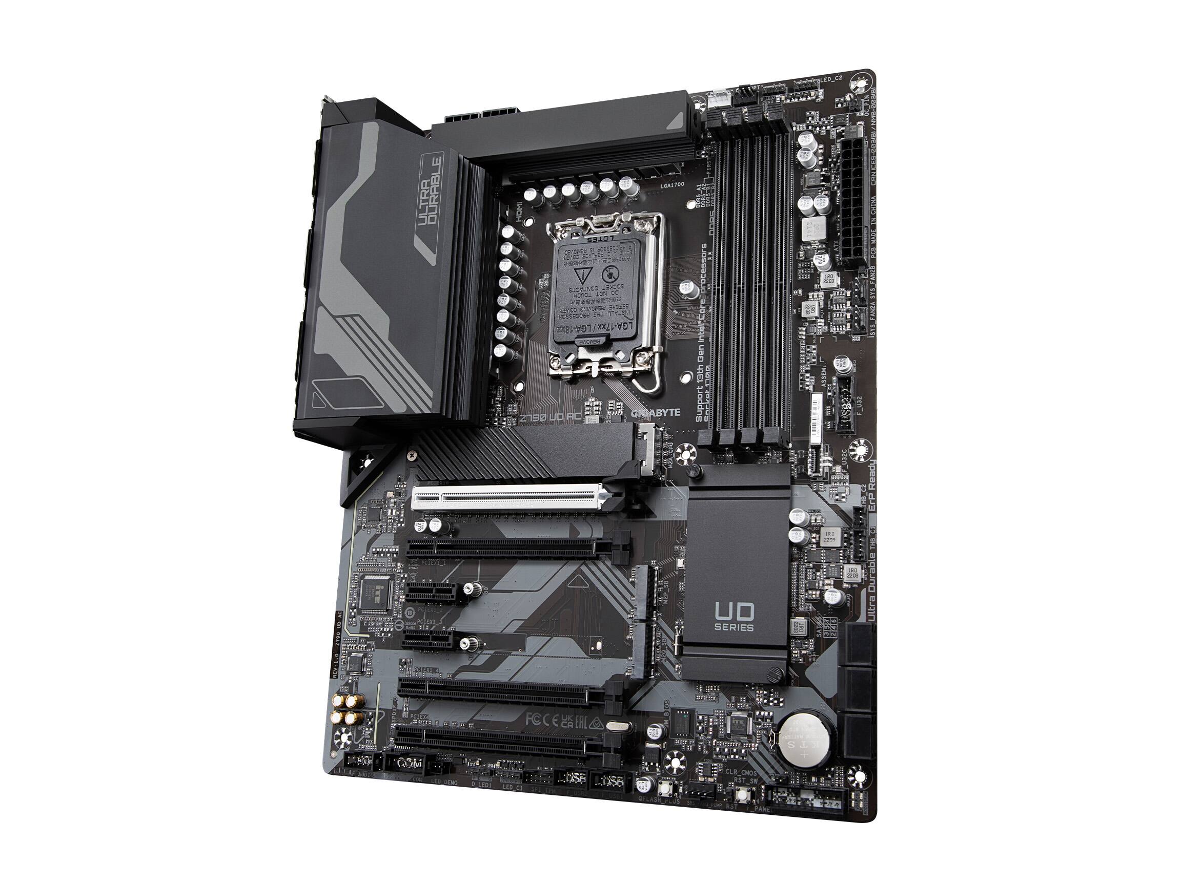 GIGABYTE Z790 UD AC (Socket 1700) USB 3.2 Gen2 INTEL Motherboard