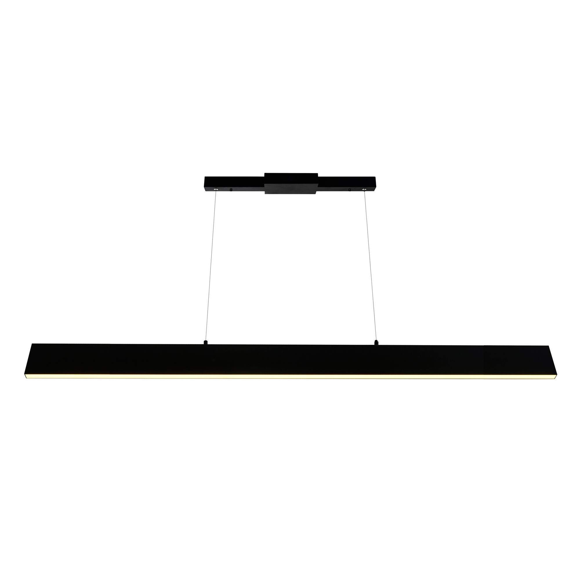 Left. CWI Lighting - Krista LED Chandelier With Satin Black Finish - Satin Black.