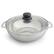 Alt View 3. SPT - 1800W Induction Cooktop with Stainless Steel Pot - Black.