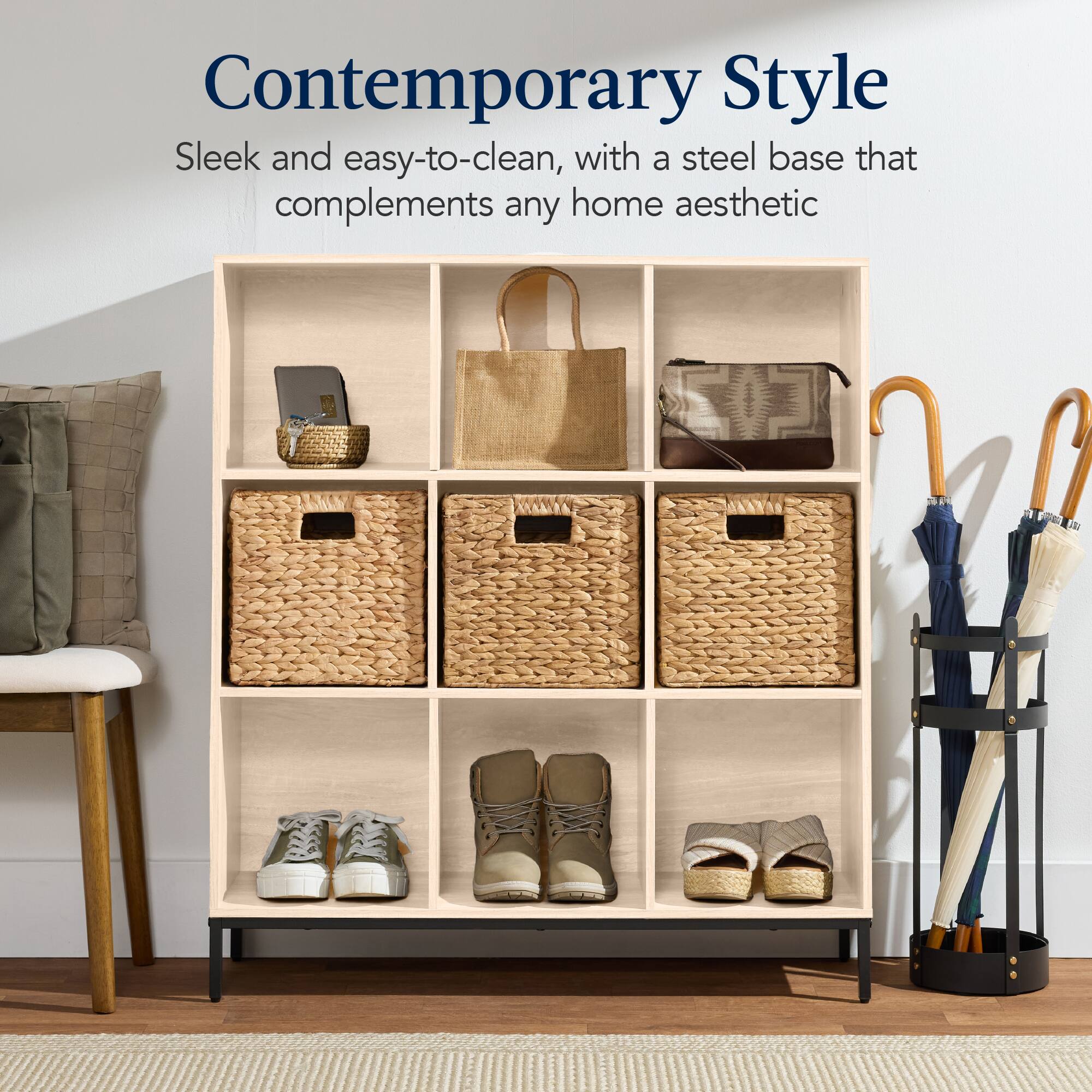 Contemporary Style

Sleek and easy-to-clean, with a steel base that complements any home aesthetic.