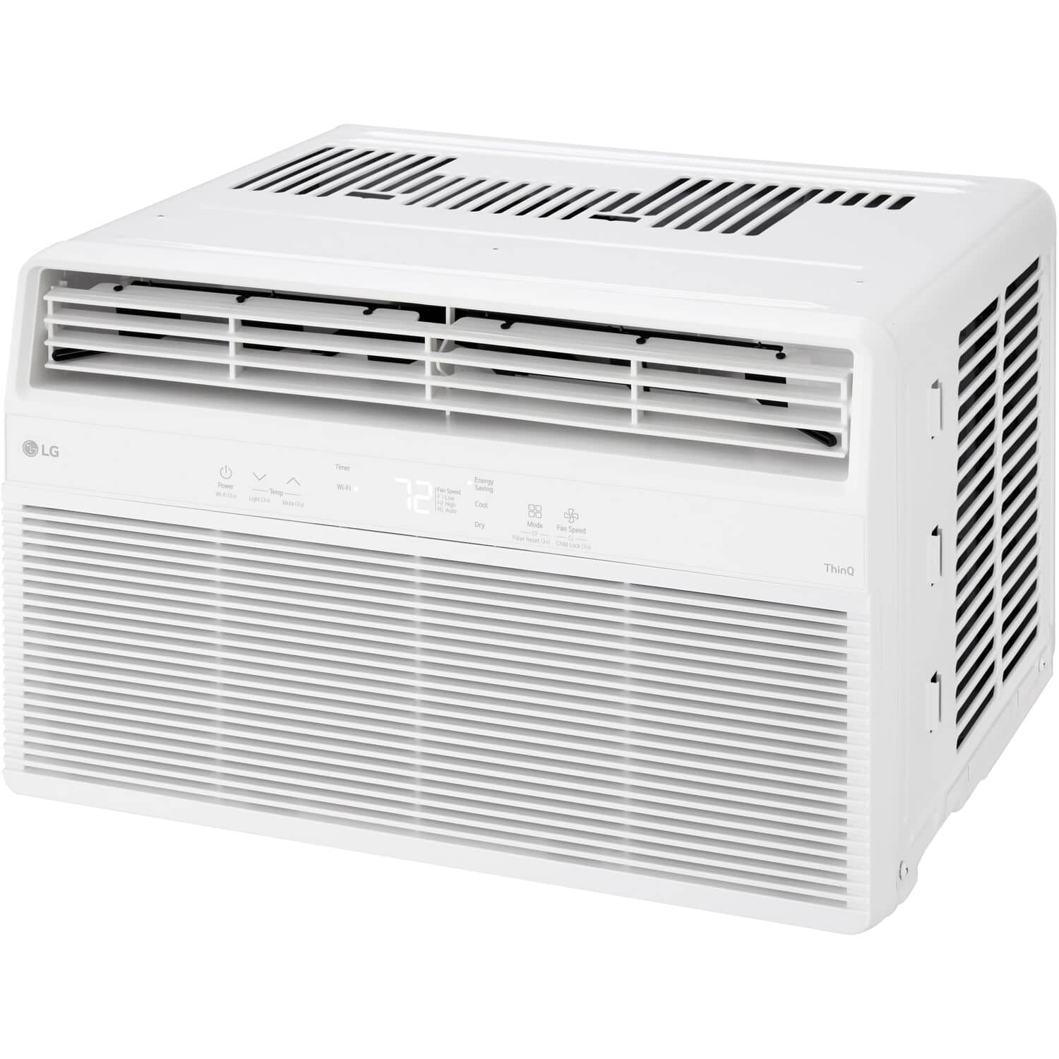 LG Power - 72 - 88 BTU - 115V - 16.1 SEER - 12.1 EER - 1.0 IonGen - Dew Point Control - Auto Restart - 24-Hour Timer - Energy Star - Smart ThinQ