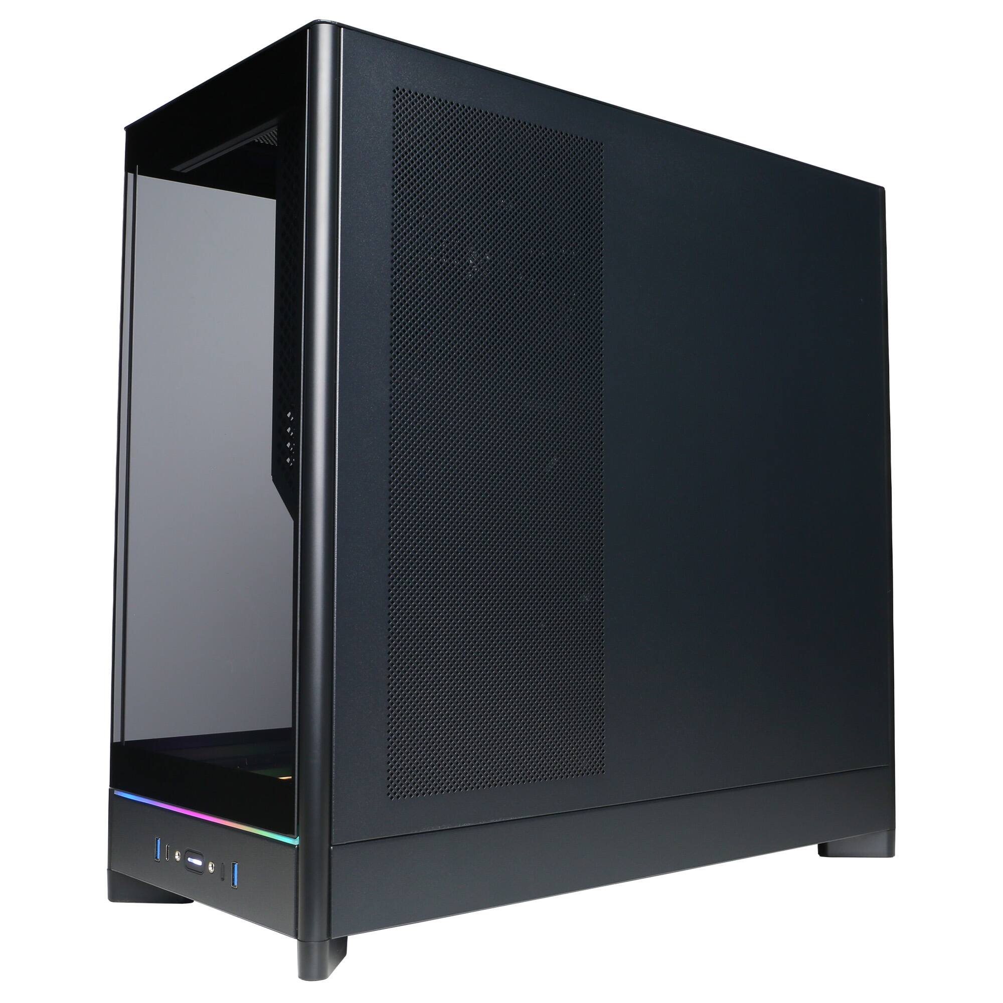 Alt View 13. CyberPowerPC - Gaming Desktop - AMD Ryzen 7 8700F - NVIDIA GeForce RTX 5060 8GB - 16GB DDR5 - 1TB PCIe 4.0 SSD Storage - Black.