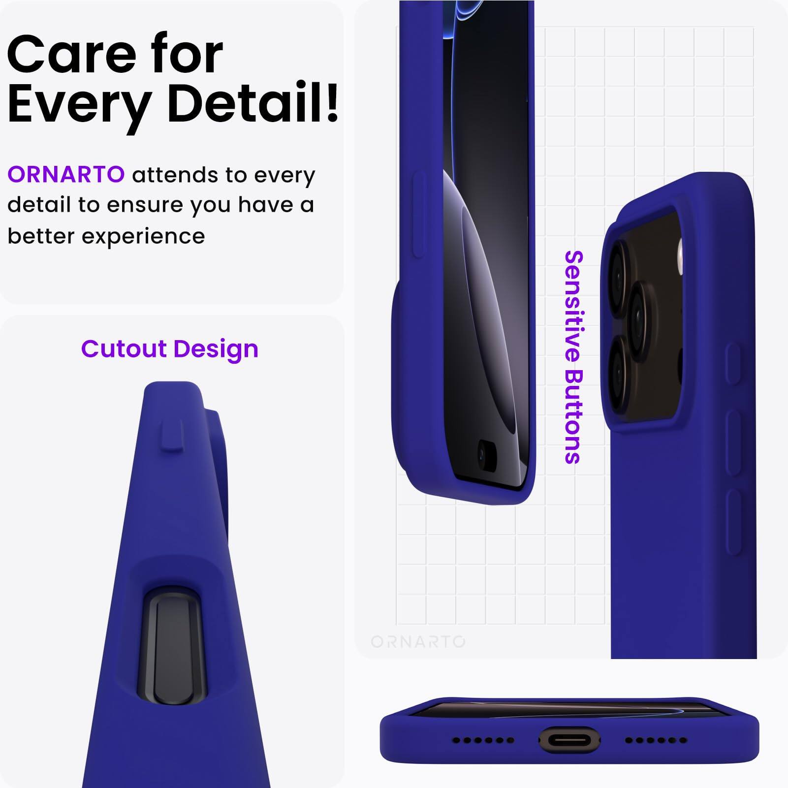 Care for Every Detail!

ORNARTO attends to every detail to ensure you have a better experience

Cutout Design

Sensitive Buttons