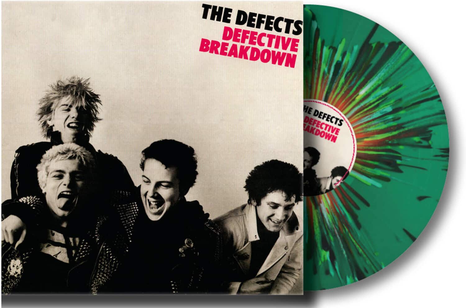 The Defects - Defective Breakdown - Splatter Green Vinyl   - VINYL LP price history on PriceWatchPro
