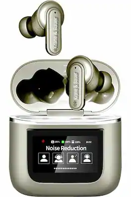 Krane & Bauer - Slide II Wireless Earbuds with Noise Cancelling - White