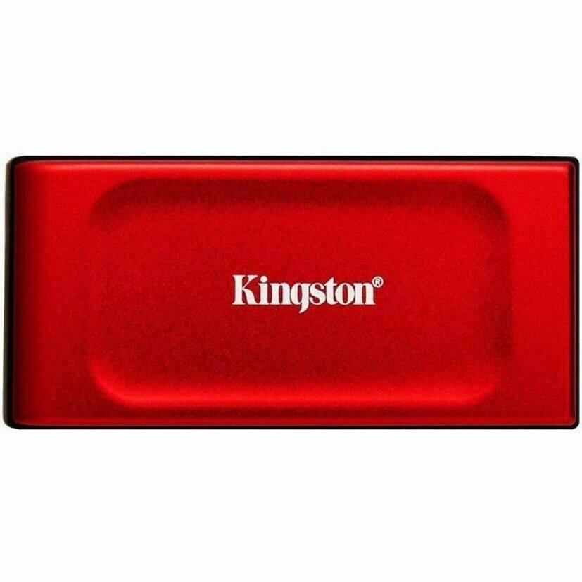 Alt View 5. Kingston - Kingston XS1000 2 TB Portable Solid State Drive - External - Red - Storage System Device Supported - USB 3.2 (Gen 2) - Red.