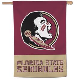 WinCraft - Florida State Seminoles 28" x 40" Applique Vertical Banner - Multicolor