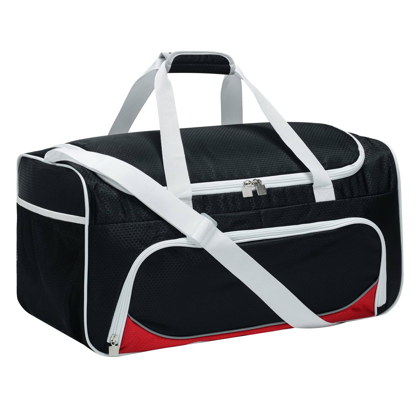 Wonder - - Gym Duffle Bag For Men - 55L Navy Blue Large Duffel Bags For Sports, Workout, Traveling, Durable Heavy Duty Duffel Gear Bag - View #3