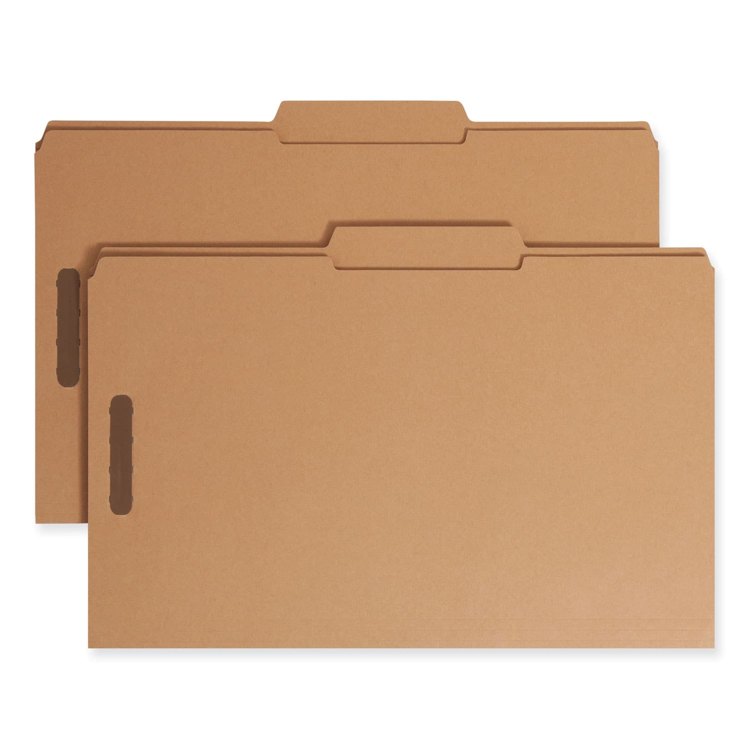 "Smead Manufacturing - Top Tab Fastener Folders, Guide-Height 2/5-Cut Tabs, 0.75"" Expansion, 2 Fasteners, Legal Size, 11-pt Kraft, 50/Box" price history on PriceWatchPro