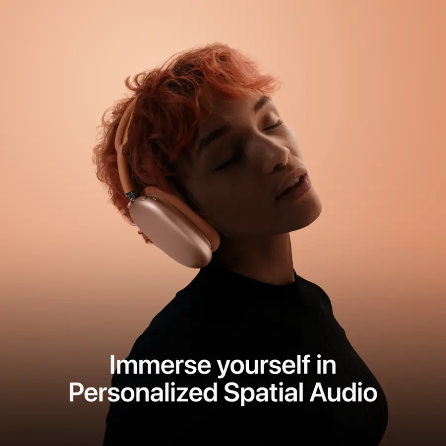 Immerse yourself in personalized spatial audio.