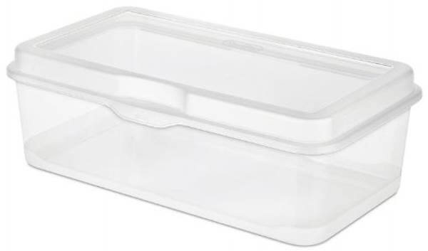 Alt View 1. Sterilite - Sterilite Large Latching Storage Box, 6 Pack, and Small Latching Storage Box, 12 Pack.
