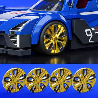 Mattel Brick Shop Hot Wheels Cadillac Project GTP Hypercar Blue Mattel Brick Shop Hot Wheels Cadillac Project GTP Hypercar Blue