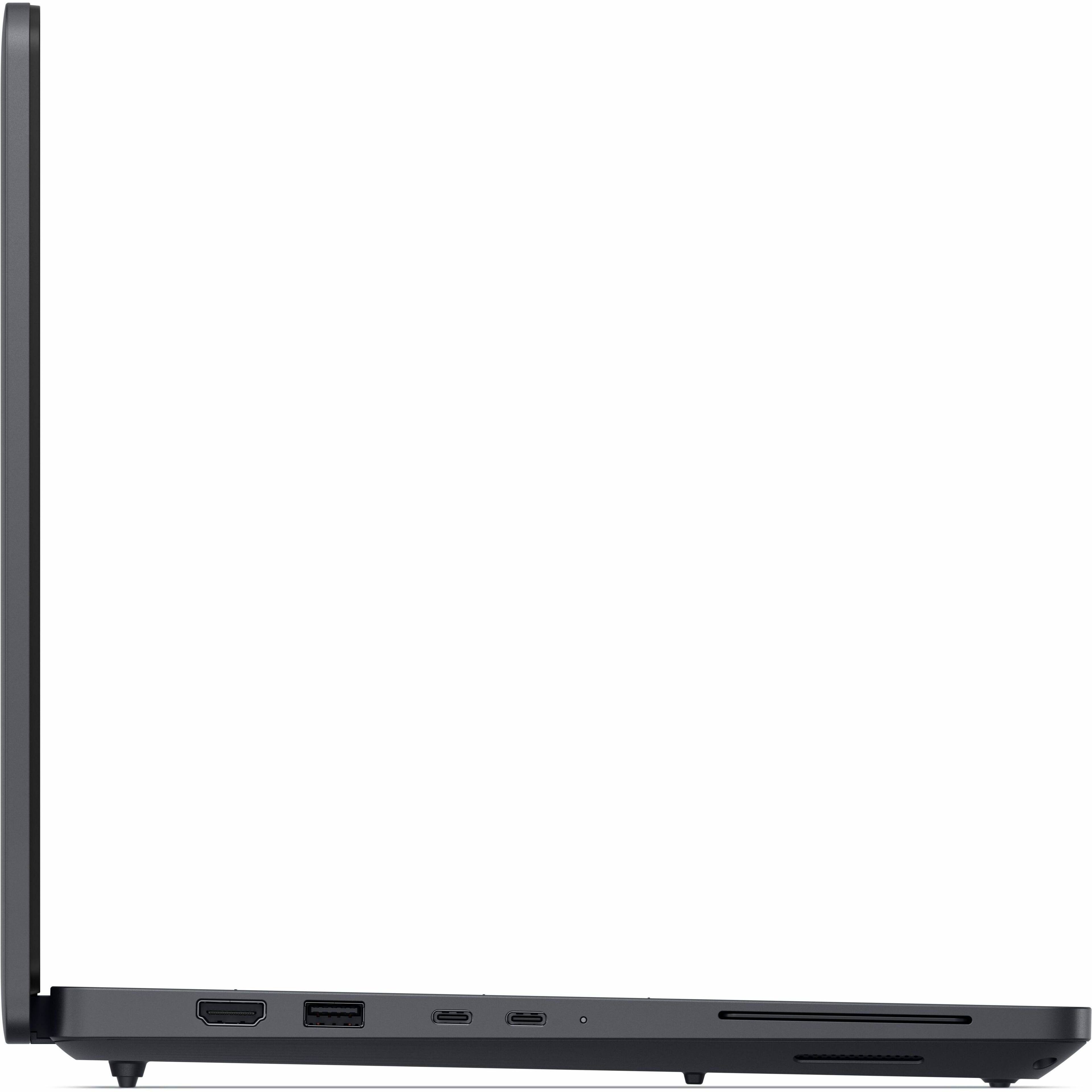 Alt View 13. Dell - Pro Max 14" LCD 1920 x 1200 (Full HD Plus) Laptop - Intel Core Ultra 5 with 16GB Memory - 512 GB SSD - Black.