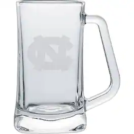 Indigo Falls - North Carolina Tar Heels 15oz. Frost Etch Glass Tankard - Multicolor