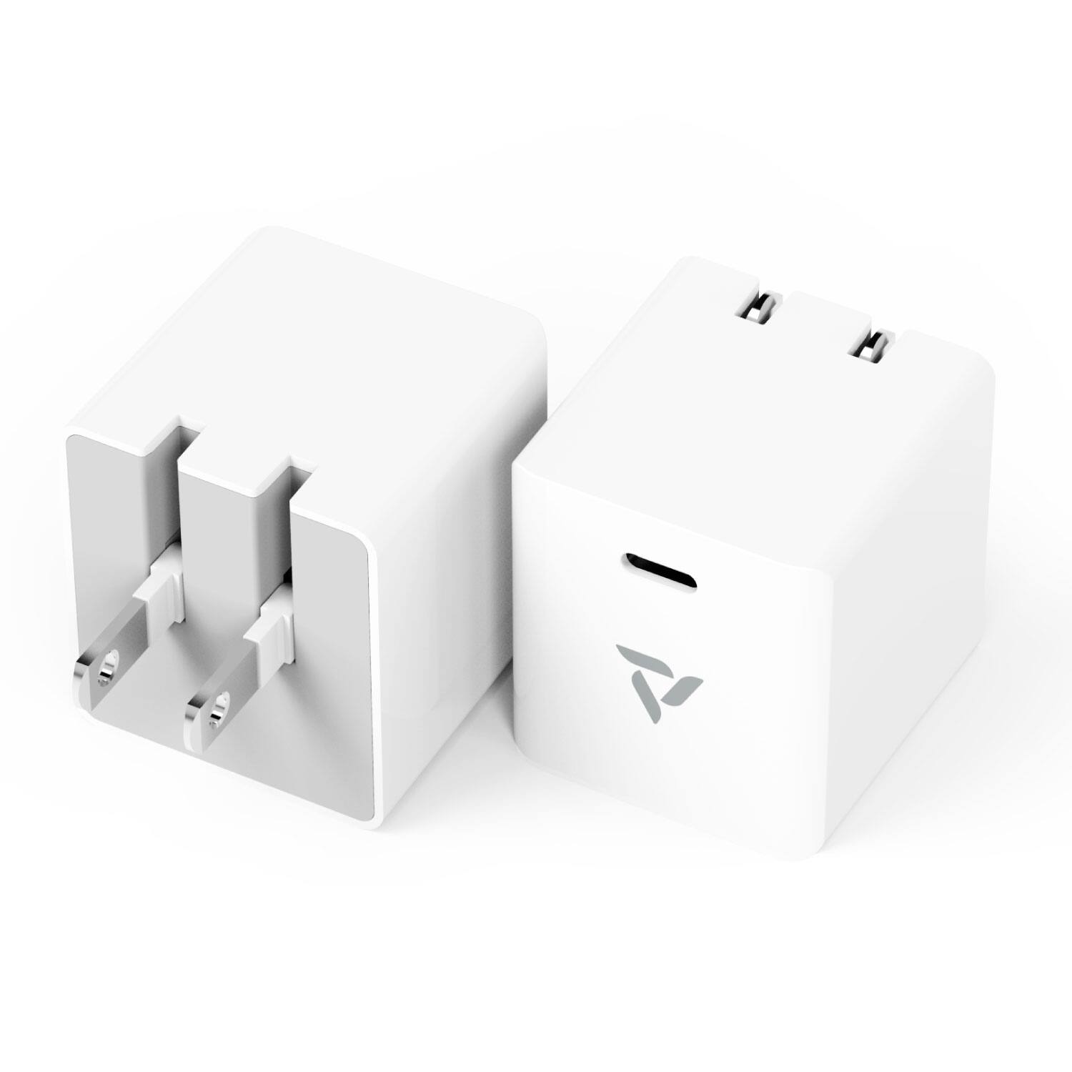 Front. Vena - 30W PD 3.0 USB C Charger Block for iPhone Charger USB C Adapter, Fast Charger for iPhone 16 USB C Wall Charger Plug - White.