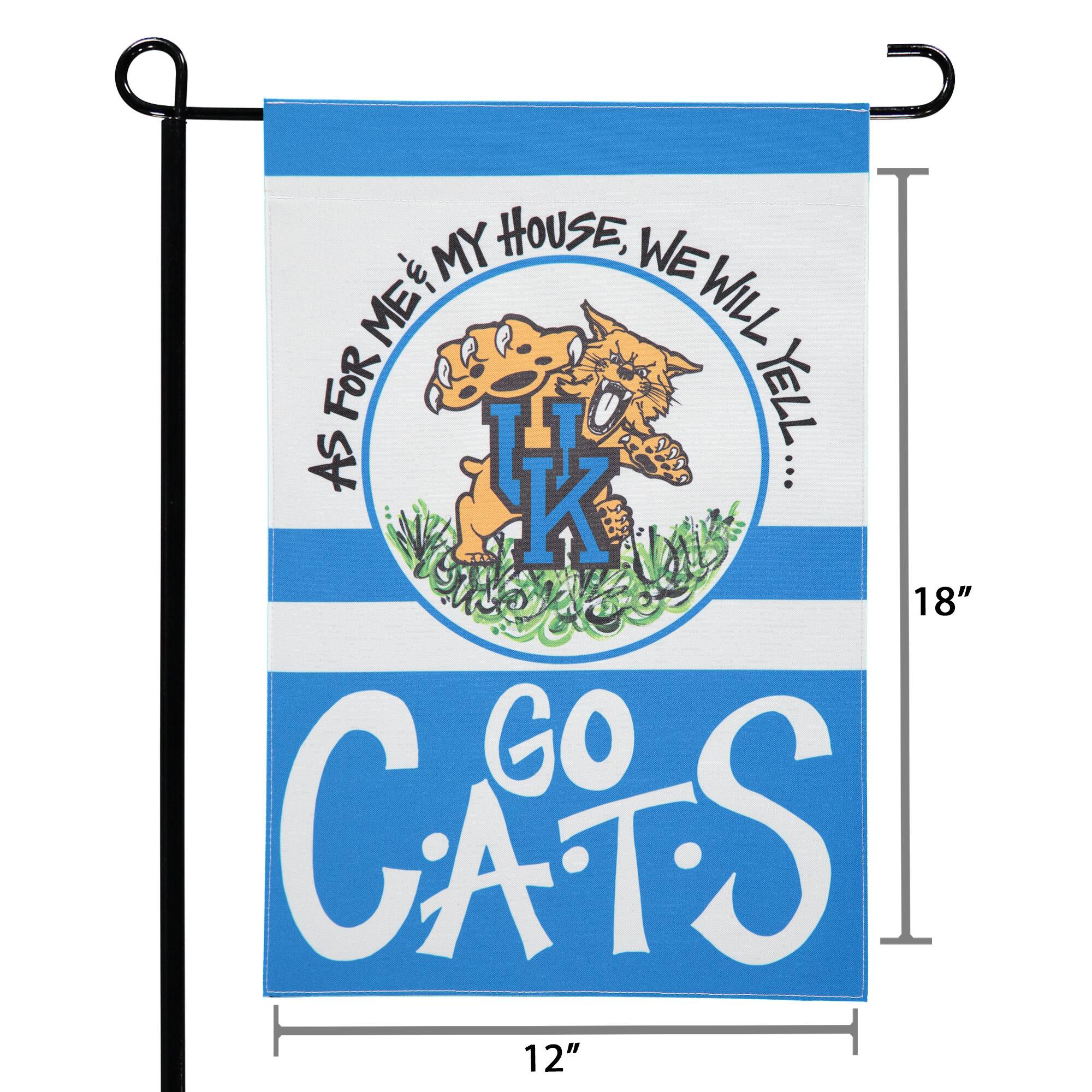 AS FOR ME, MY HOUSE, WE WILL YELL...  
GO CATS