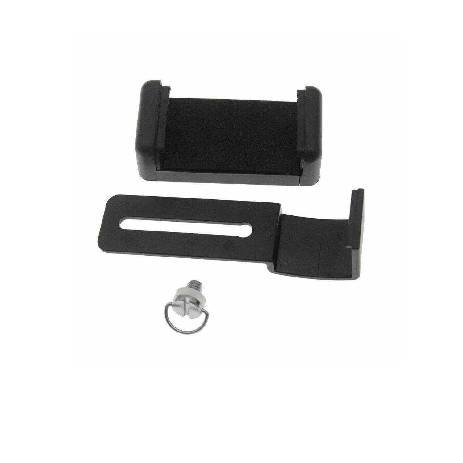 Stock Preferred - Handheld Holder Clip for DJI OSMO – Adjustable Phone Bracket & Extension Mount (5.5–9cm Expandable) - Black