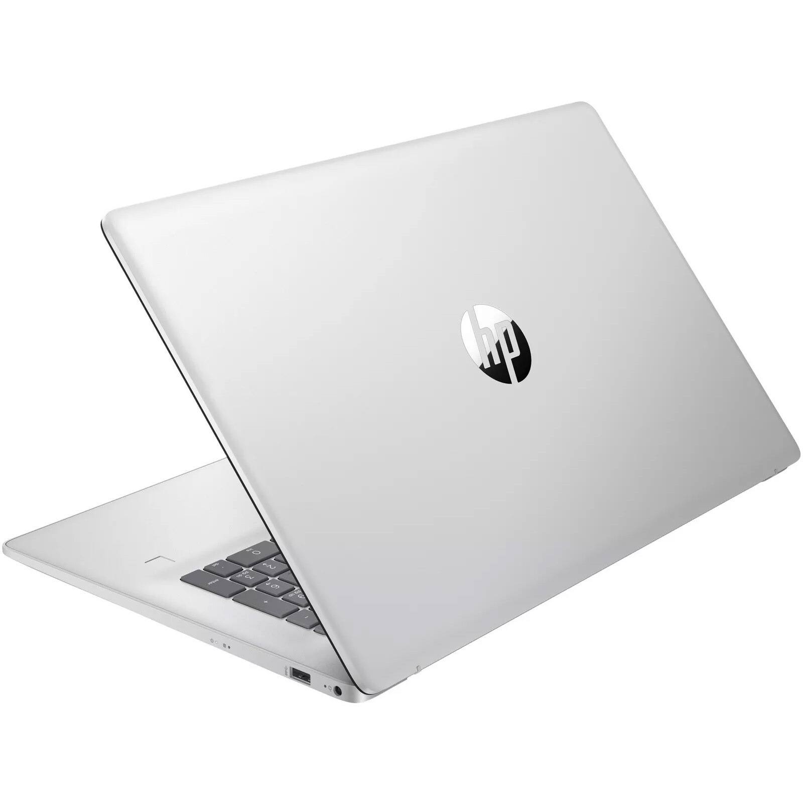 Alt View 4. HP - HP 17.3" HD+ Touchscreen Laptop - Intel Core i7-1355U - 16GB RAM - 1TB SSD - Backlit Keyboard - Windows 11 Pro - Silver.