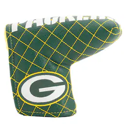 Team Golf - Green Bay Packers Quilted Blade Putter Cover - Multicolor