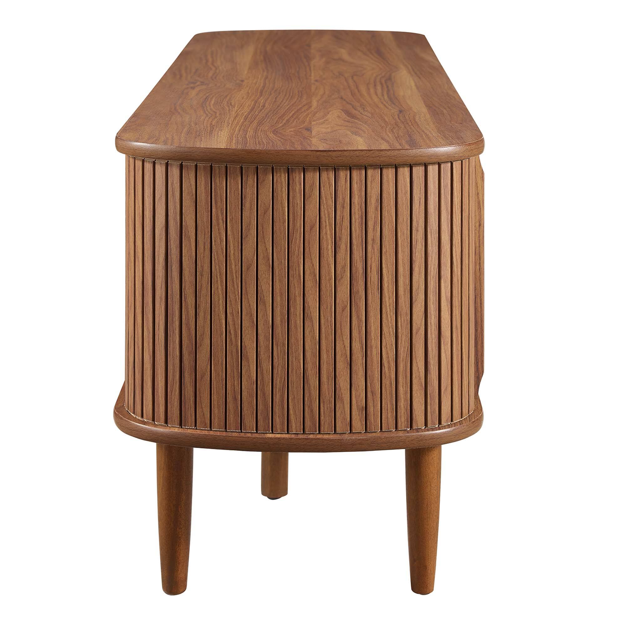 Back. Modway - Contour 55" TV Stand by Modway - Walnut.