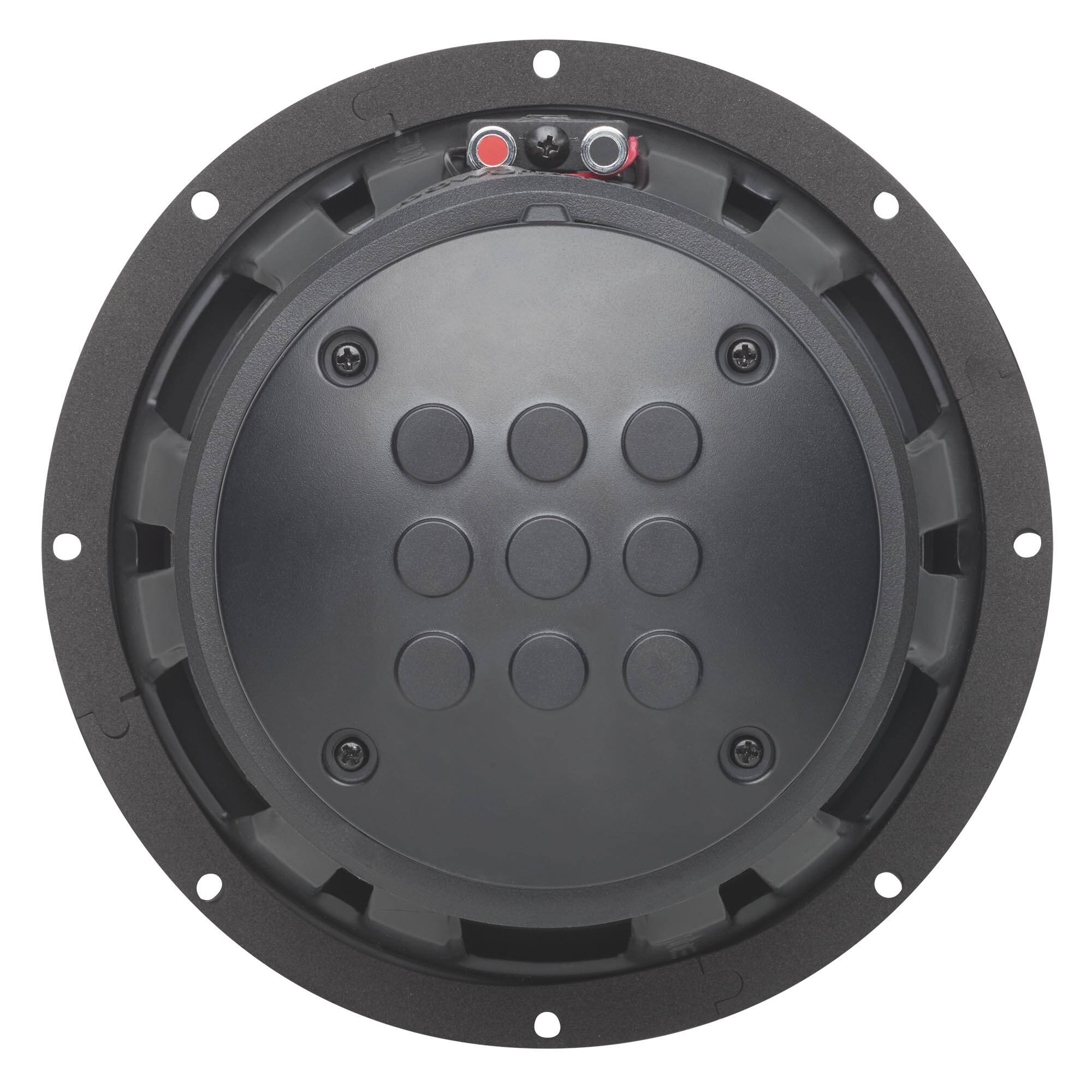 Alt View 5. Powerbass - PowerBass PBX-PRO8CD - 8" Pro Mid Range with Compression Horn Tweeters, Pair - 150Wrms / 300Wmax - 4 ohm - Black/Gray.