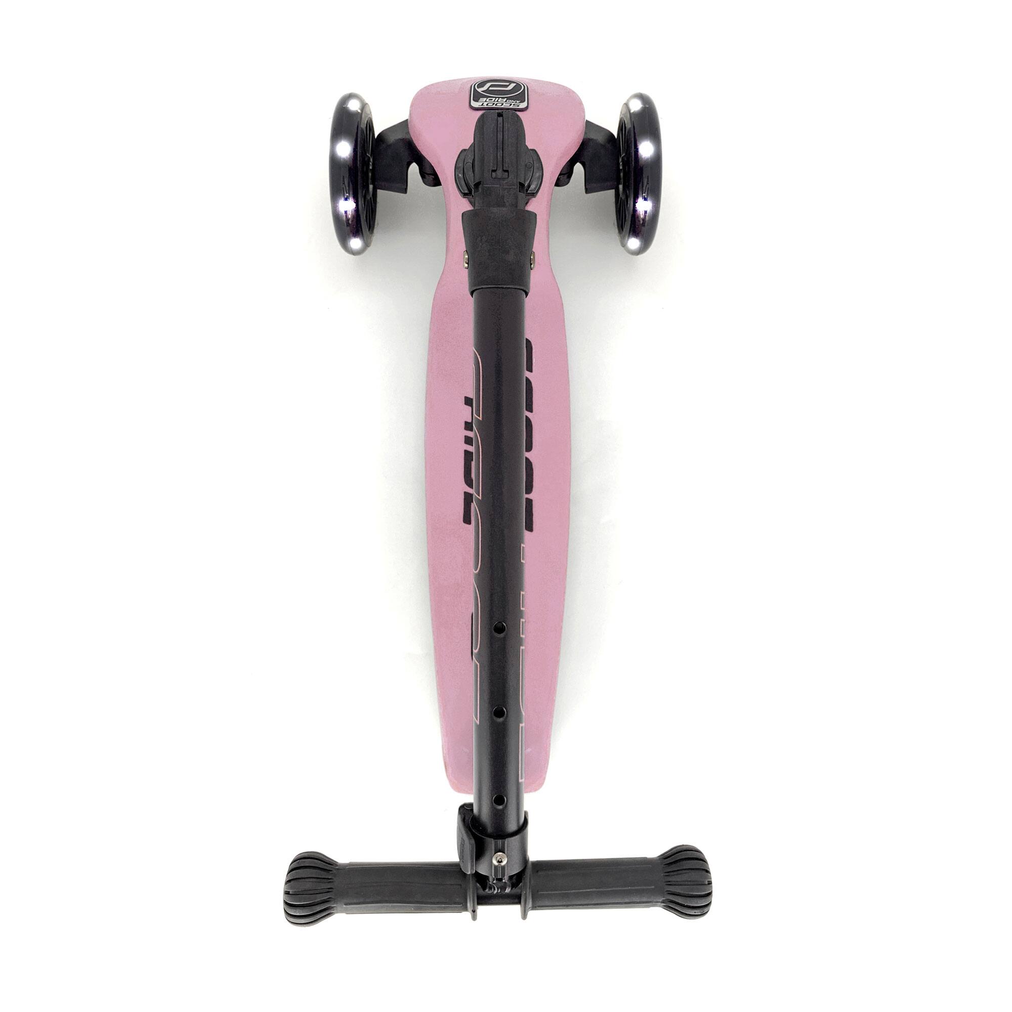 Alt View 8. Scoot & Ride - Scoot & Ride Stand-up Push Scooter for Children Ages 3-6, Highwaykick 3, Rose - Rose.