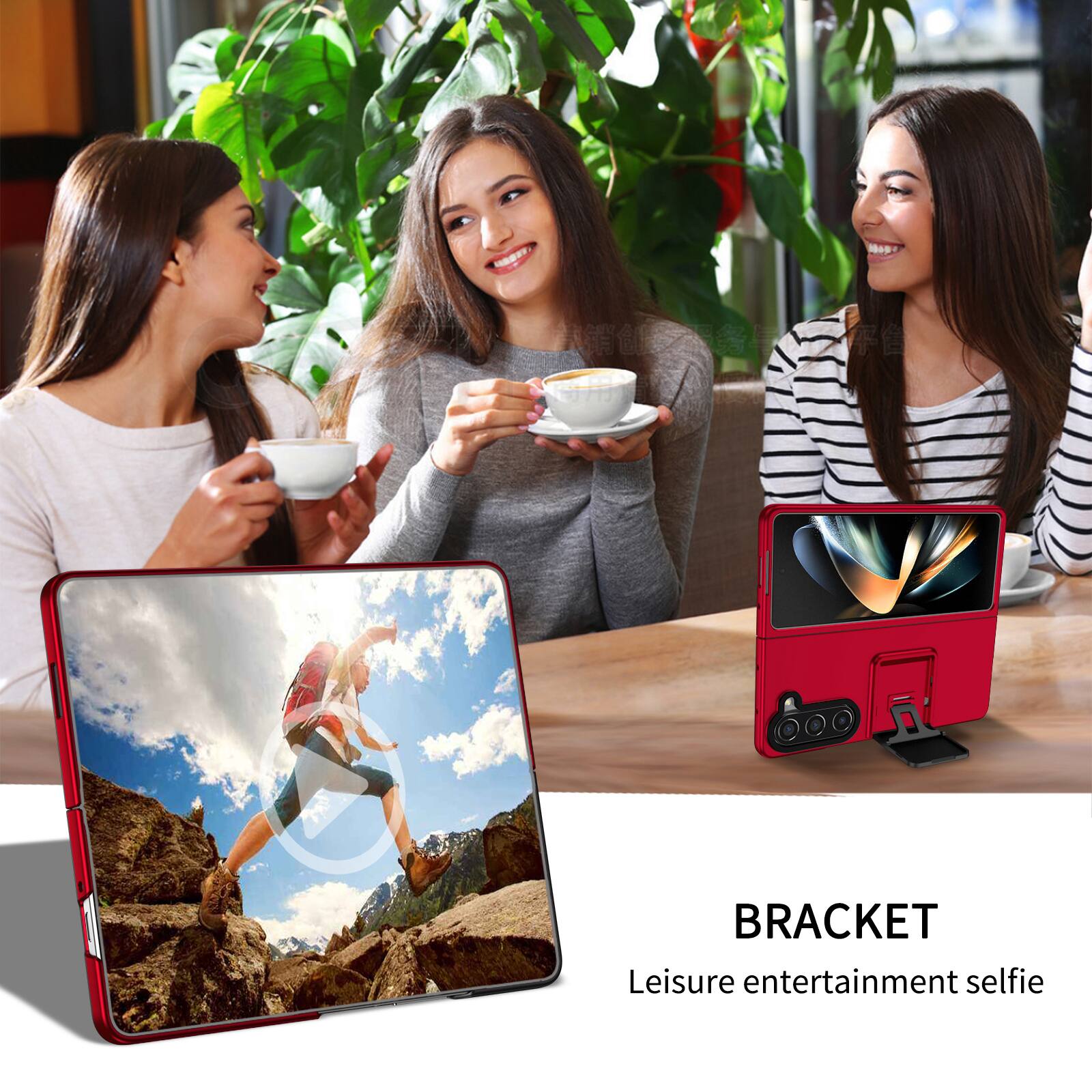 BRACKET  
Leisure entertainment selfie