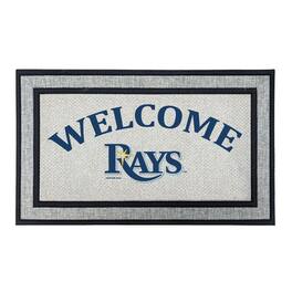 Jardine - Tampa Bay Rays 18" x 30" Welcome Doormat - Multicolor