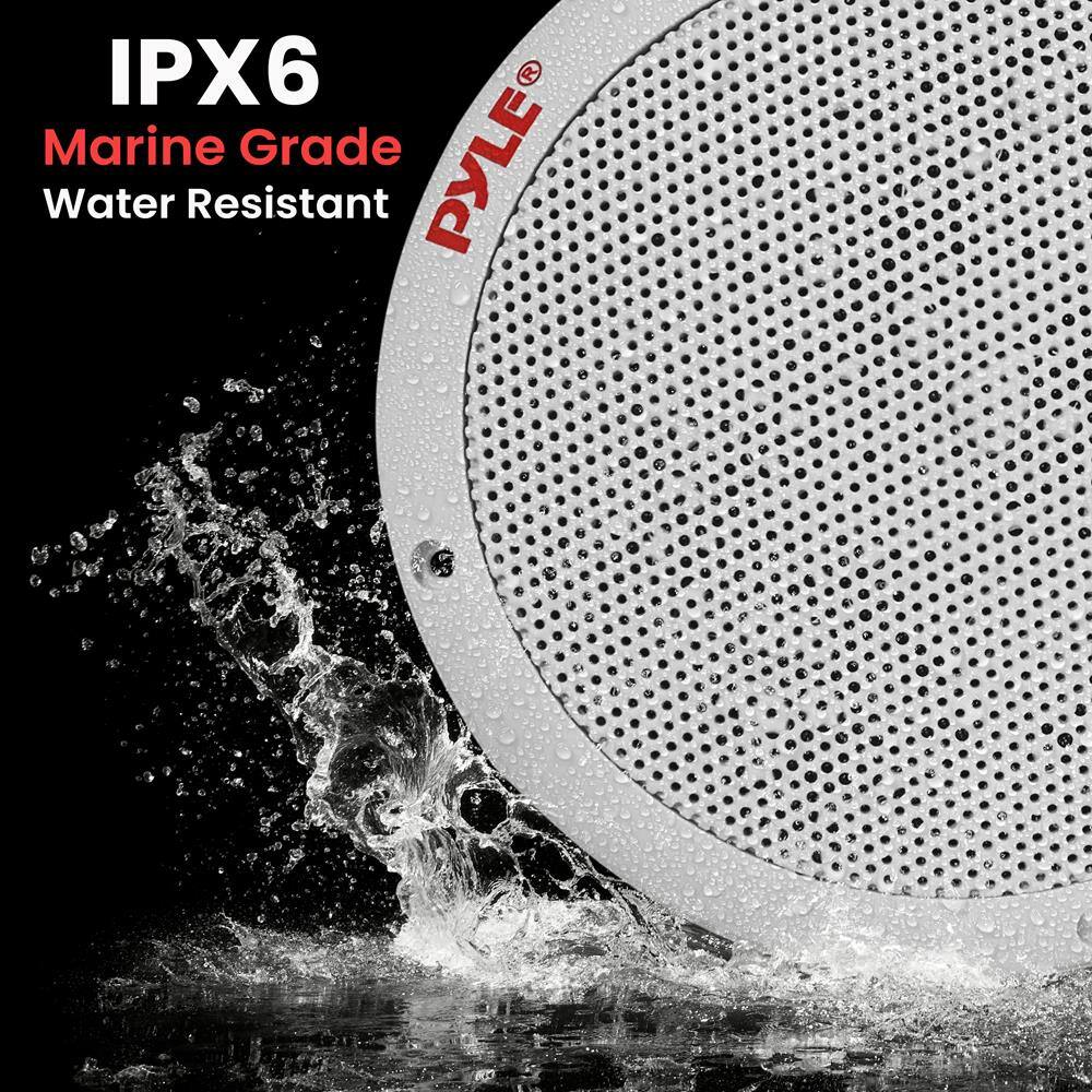 IPX6  
Marine Grade  
Water Resistant  

PYLE®