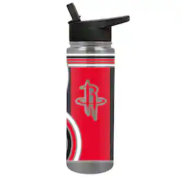 Great American Products - Houston Rockets 24oz. Cool Vibes Jr. Thirst Hydration Water Bottle - Multicolor