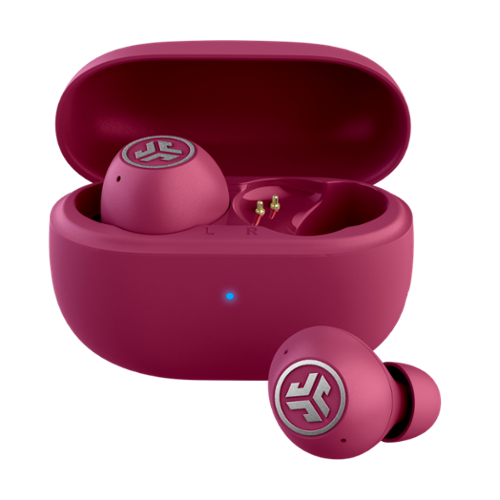 JLab - Go Pop ANC True Wireless In-Ear Bluetooth Earbuds - Fuchsia