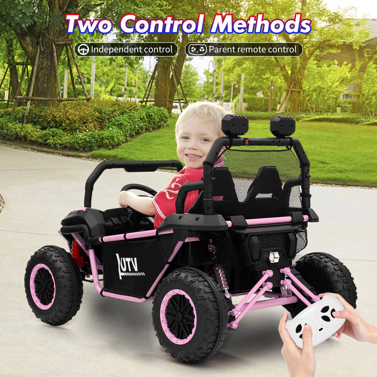 Two Control Methods  
Independent control  
Parent remote control