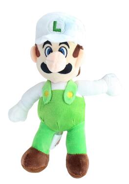 Chucks Toys - Super Mario 8.5 Inch Character Plush | Fire Luigi - Green