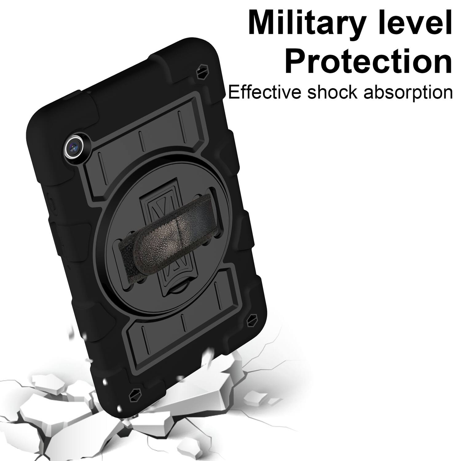 Military level Protection  
Effective shock absorption