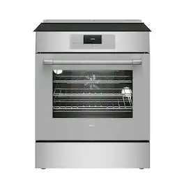 Thermador - Masterpiece 30 in. Wide 4.6 Cu. Ft. Slide-in Electric Induction True Convection Range with 4 Elements - Stainless Steel