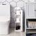 Alt View 1. Homcom - Toilet Paper Cabinet, Small Bathroom Corner Floor Cabinet with Doors and Shelves - White.