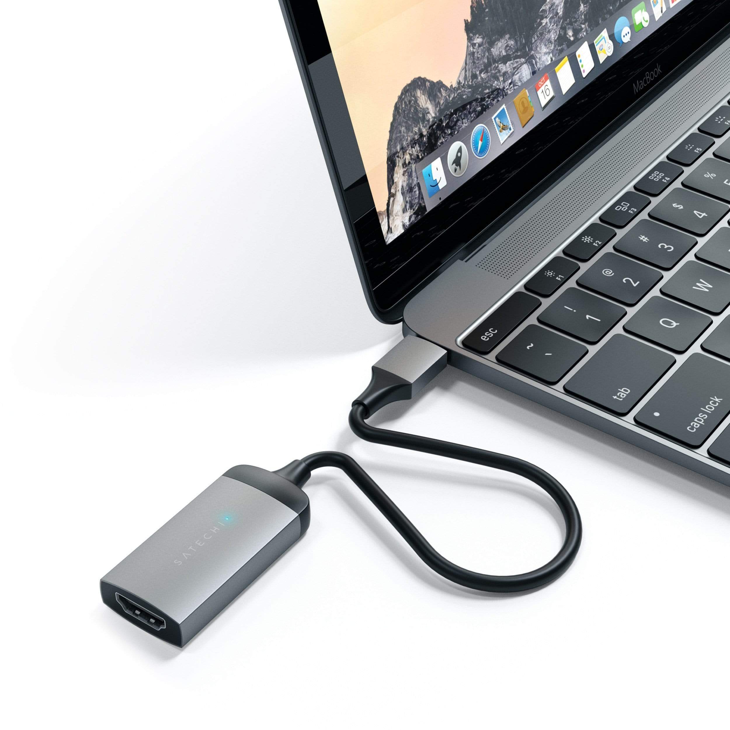 Satechi USB C to HDMI Adapter 4K 60Hz for MacBook Air/Pro M5/M4