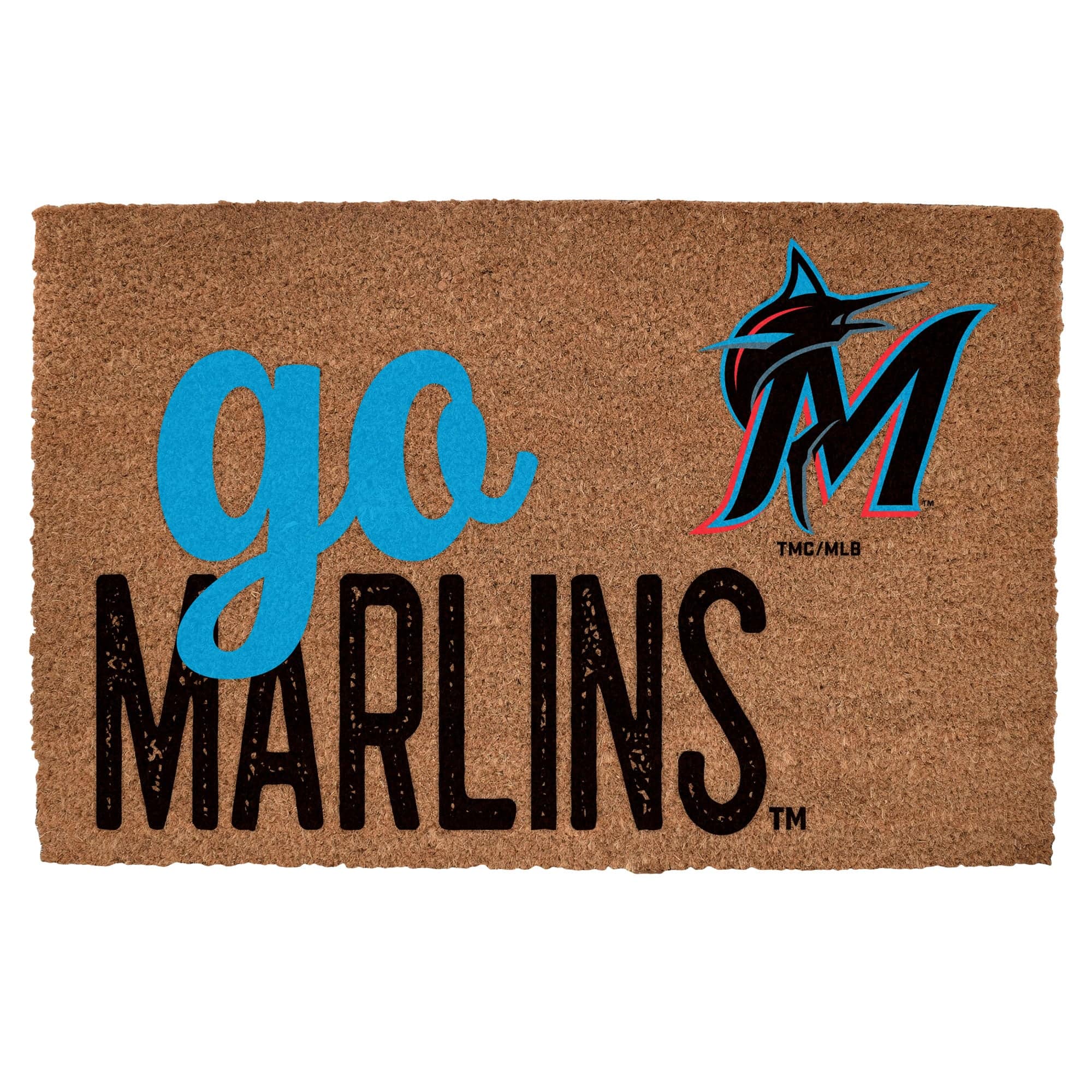 "The Memory Company - Miami Marlins 20"" x 30"" Go Team Coir Door Mat - Multicolor" price history on PriceWatchPro