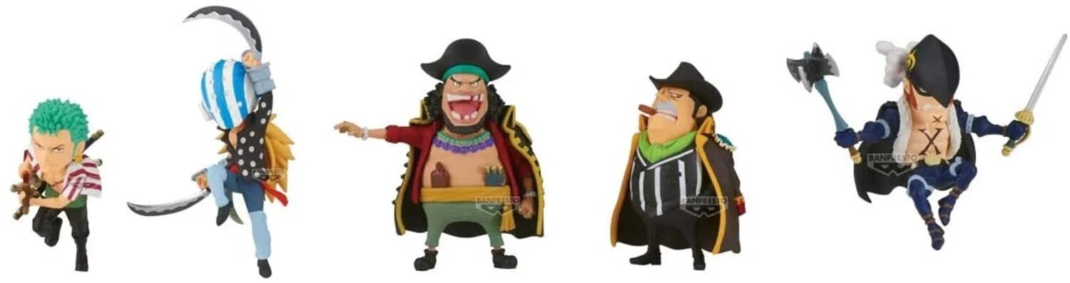 Bandai - Banpresto - One Piece - WCF - Sabaody Island Worst Generation 2 (Box/12) Figure Display - COLLECTIBLES - Multicolor