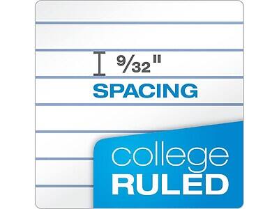 9/32" SPACING  
college RULED